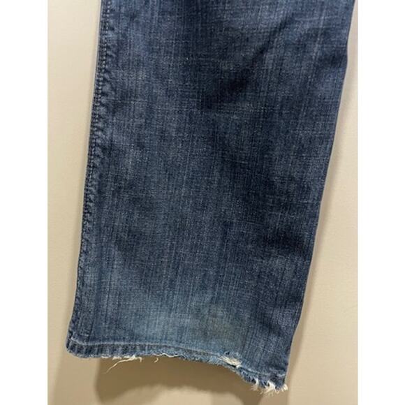 Joe's Starlit Low-Rise Medium Wash Jeans Distressed Women's Sz 28 - Picture 6 of 9